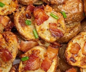 Air-fryer-Roasted-Bacon-Potatoes