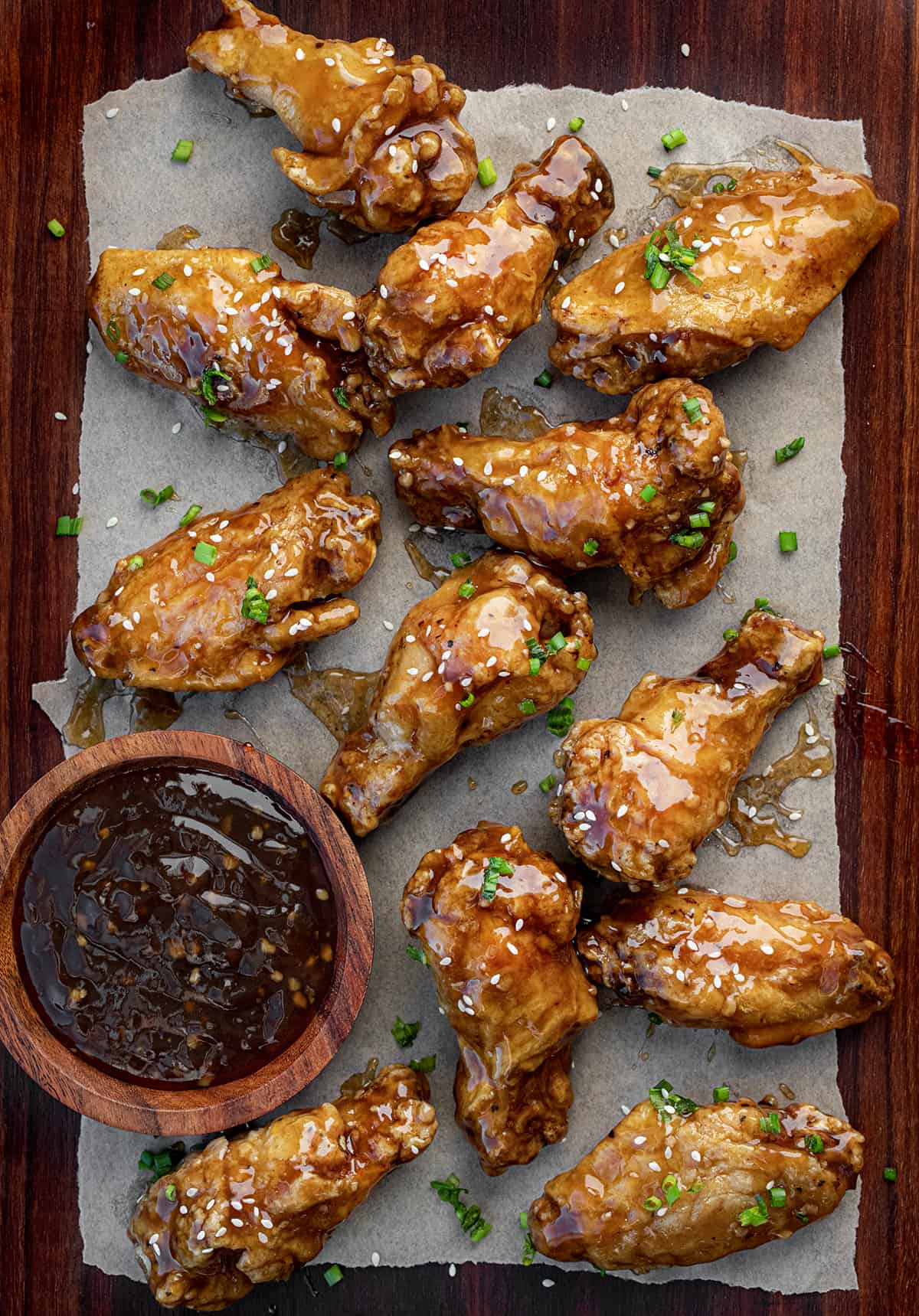 Air Fryer Teriyaki Chicken Wings