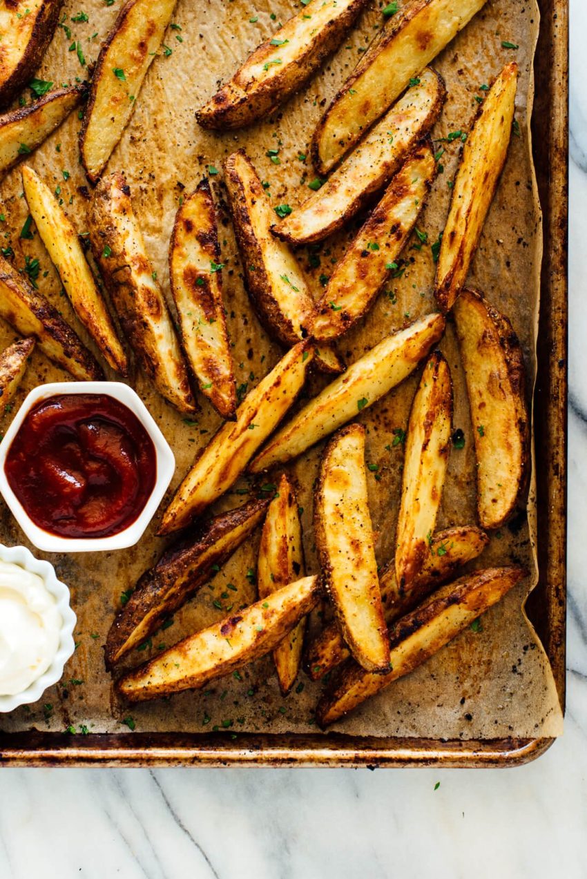 Crispy Baked Potato Wedges