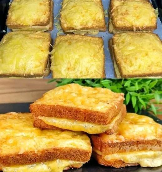 Air Fryer 3 ingredient Cheese Toast