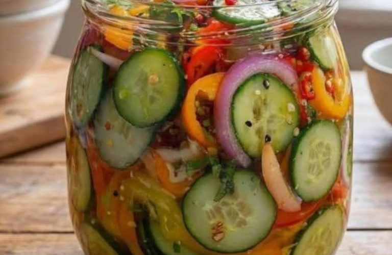 Anti-Inflammatory Pickled Cucumbers