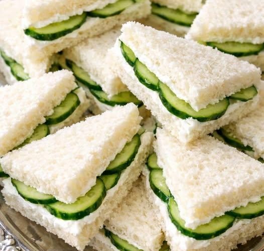 Southern Cucumber Tea Sandwiches