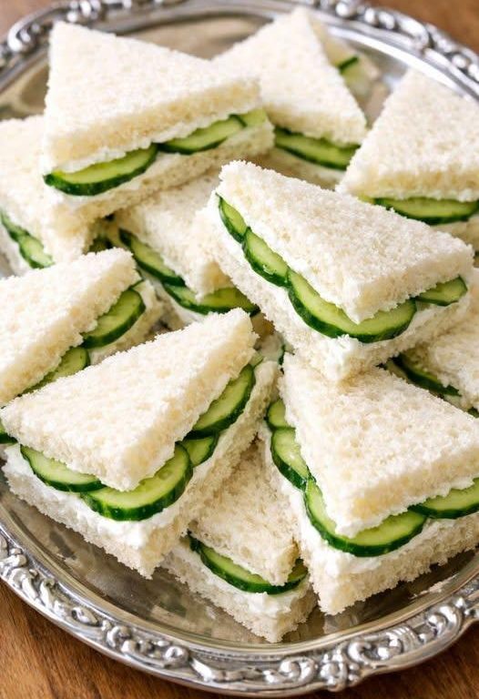 Southern Cucumber Tea Sandwiches