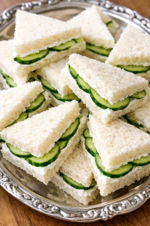 Southern Cucumber Tea Sandwiches