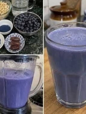 Creamy Blueberry White Chocolate Smoothie