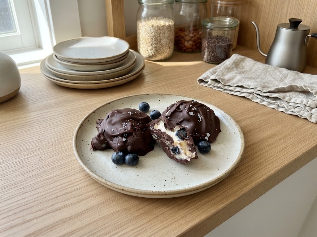 Blueberry Yogurt Protein Bites