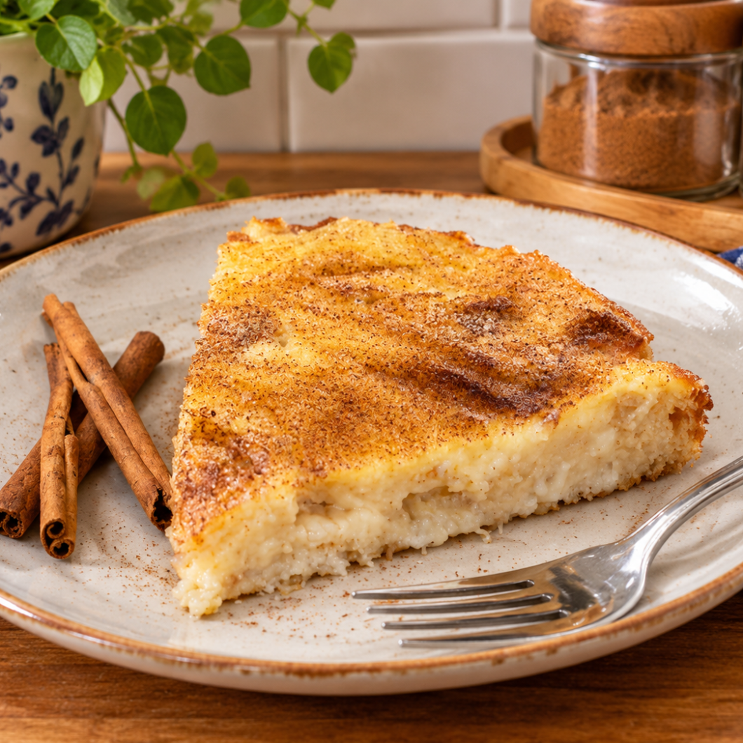 Old-Fashioned Rhubarb Custard Kuchen
