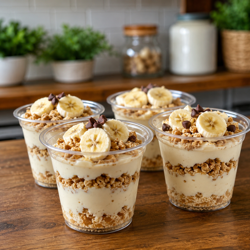 High Protein Banana Pudding