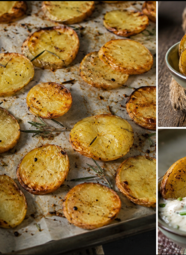 Crispy Oven Baked Potato Slices