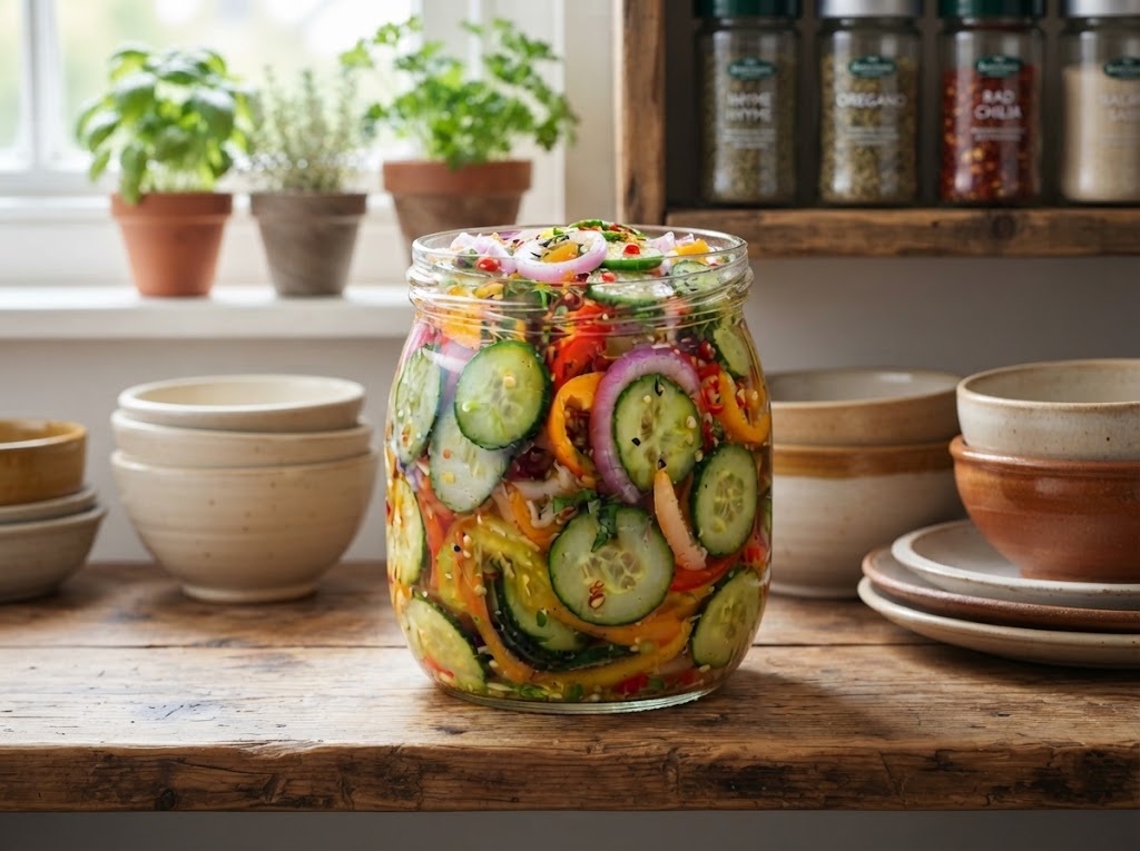 Anti-Inflammatory Pickled Cucumbers