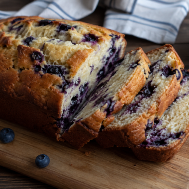 Blueberry Cream Cheese Loaf