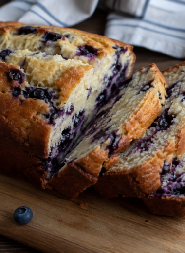 Blueberry Cream Cheese Loaf