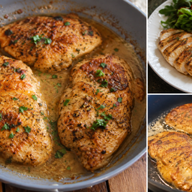 Chicken Breast with Butter Sauce