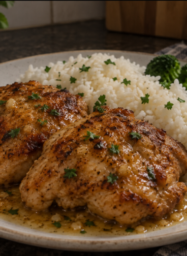 Garlic Chicken Thighs