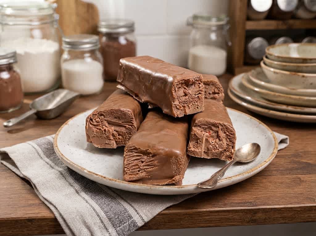 Easy Keto Chocolate Nougat candy