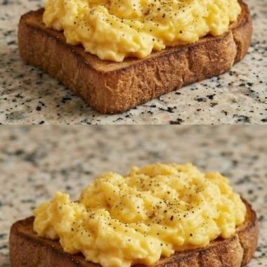 Soft and Creamy Scrambled Eggs at Home
