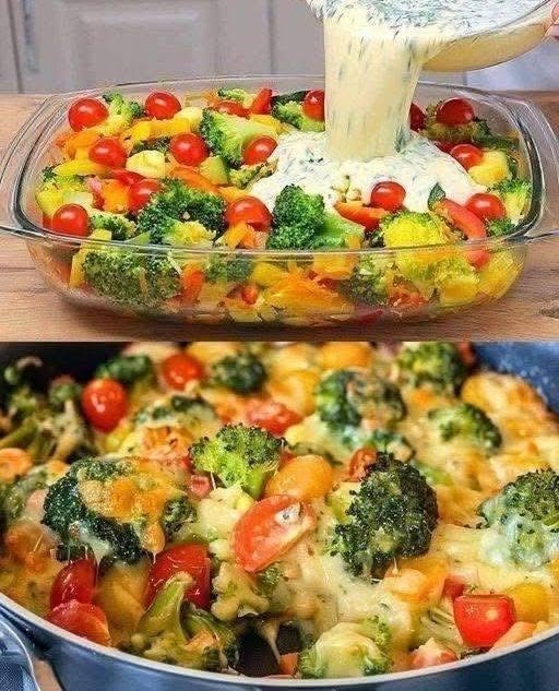 Healthy Ultimate Low Calorie Vegetable Bake