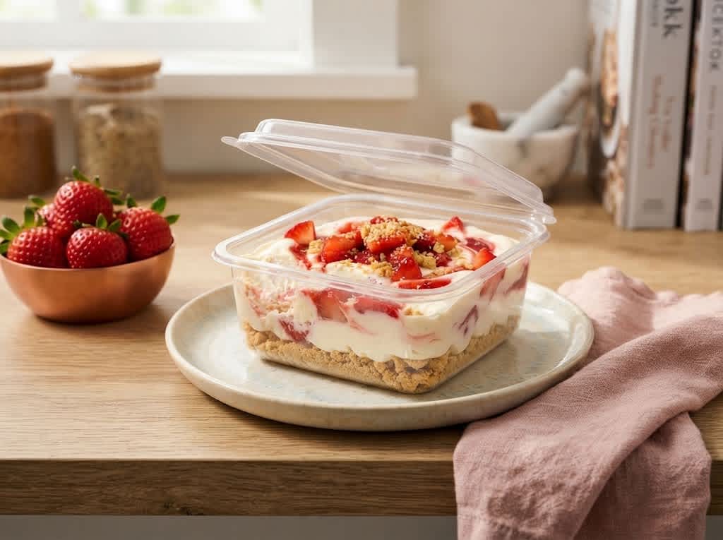 Keto Strawberry Cheesecake