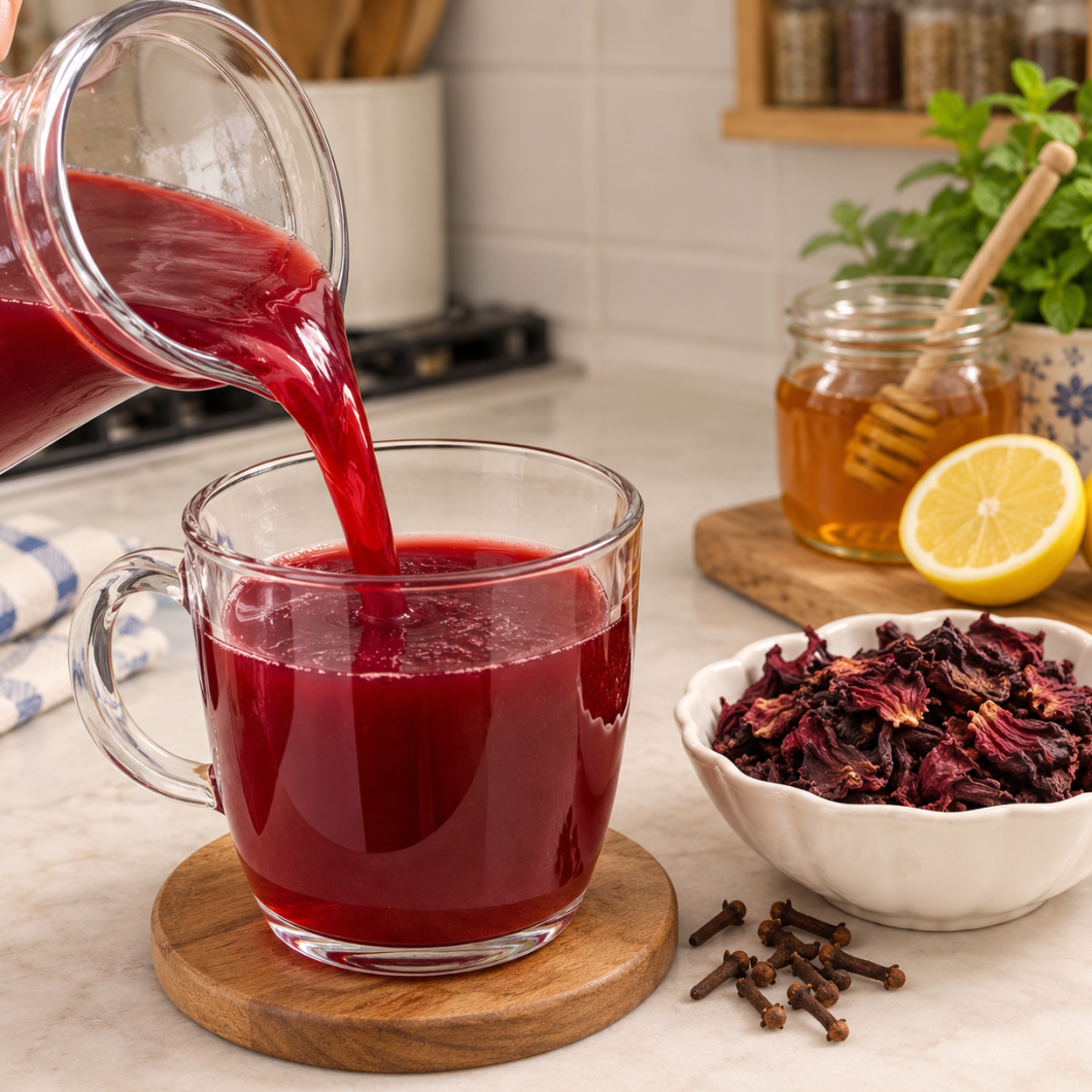 Hibiscus and Clove Drink Recipe