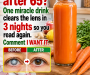 Healthy Carrot, Apple & Ginger Juice for Healthy Eyes