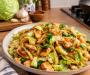 High Protein Chicken and Cabbage Stir Fry